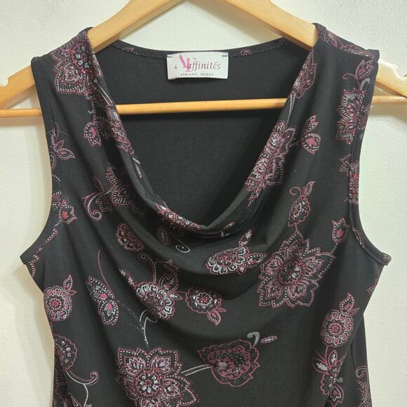 Armand Thiery Womens Vtg 90s Y2K Whimsigoth Fairy Cowl Neck Going Out Top 11 - Picture 2 of 9